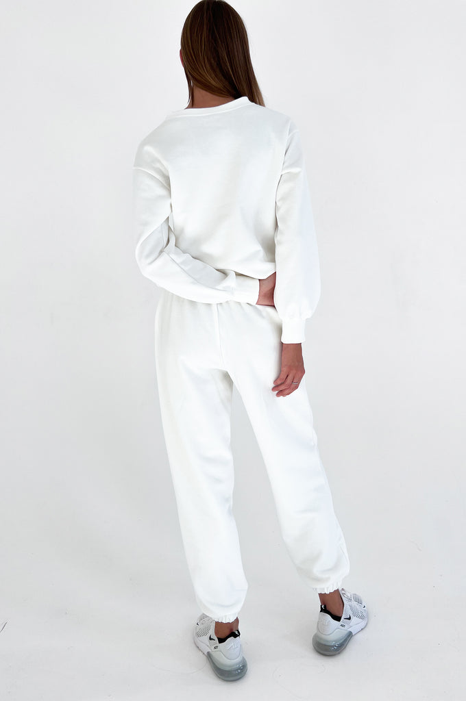 Tennis Sweatshirt - White